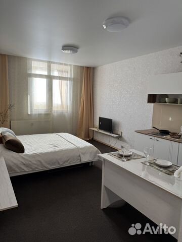 

Квартира-студия, 28 м², 1 кровать