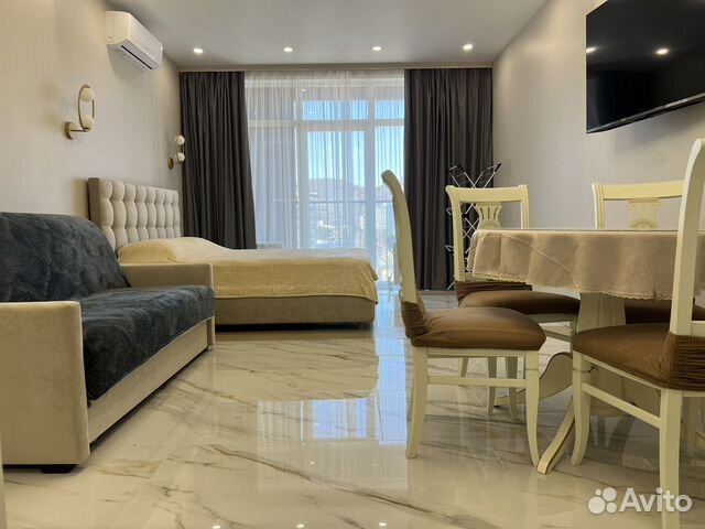 

Квартира-студия, 37 м², 2 кровати
