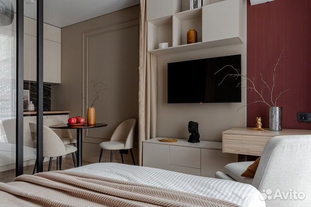 

Квартира-студия, 25,7 м², 2 кровати