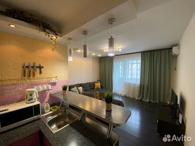 

1-к. квартира, 54 м², 2 кровати