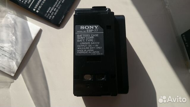 Аккумуляторный блок для видеокамер sony 8 мм Аккумуляторный блок для видеокамер sony 8 мм
