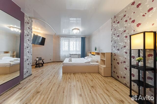 

1-к. квартира, 49,4 м², 2 кровати