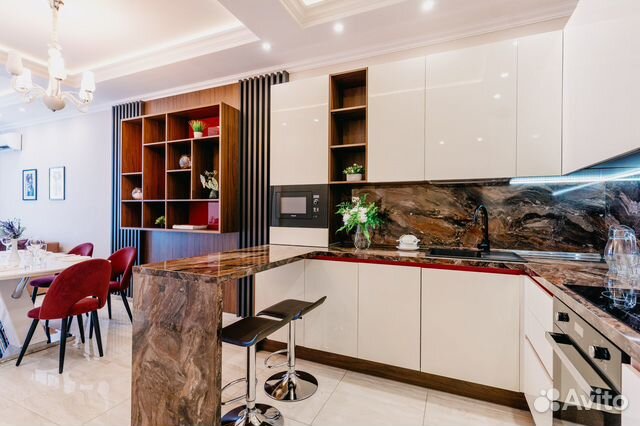 

3-к. квартира в апарт-отеле, 74 м², 4 кровати