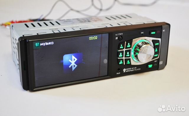 Автомагнитола 1 din MP5/FM/BT 4012B (магазин)