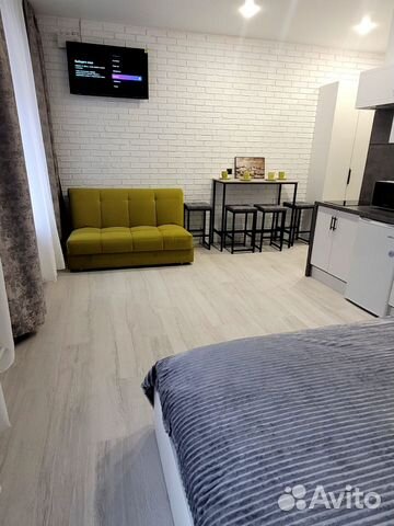 

Квартира-студия, 27 м², 2 кровати