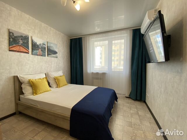 

1-к. квартира, 40 м², 2 кровати