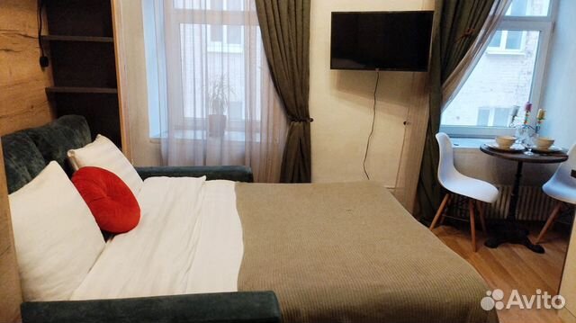 

Квартира-студия, 25 м², 1 кровать
