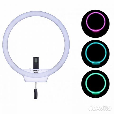 Осветитель кольцевой Yong Nuo YN-608RGB (3200-5500