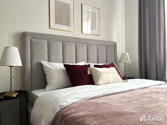 

1-к. квартира, 38 м², 2 кровати