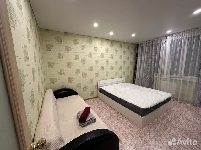 

1-к. квартира, 45 м², 2 кровати