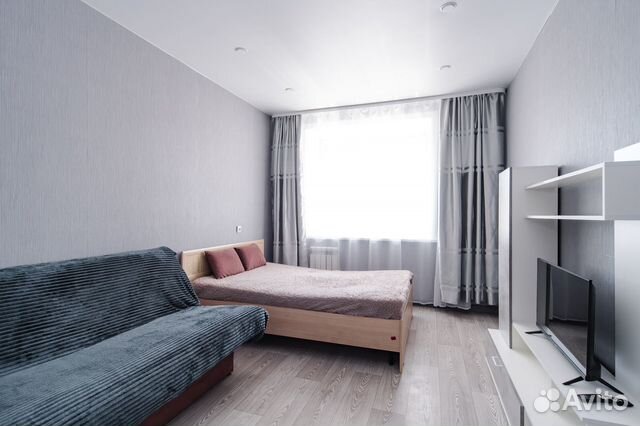 

1-к. квартира, 42 м², 2 кровати