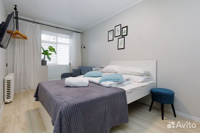 

Квартира-студия, 19 м², 2 кровати