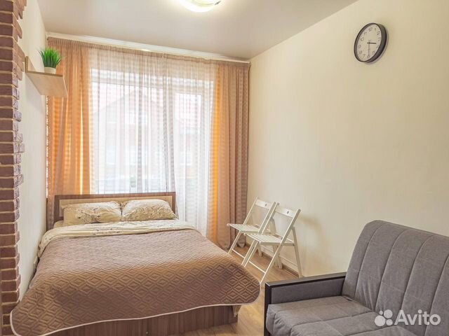 

1-к. квартира, 30 м², 2 кровати