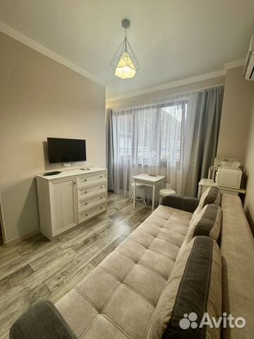 

Квартира-студия, 27 м², 2 кровати