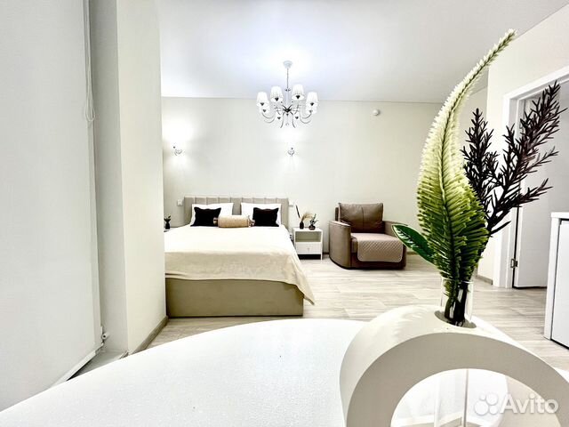 

Квартира-студия, 30 м², 2 кровати