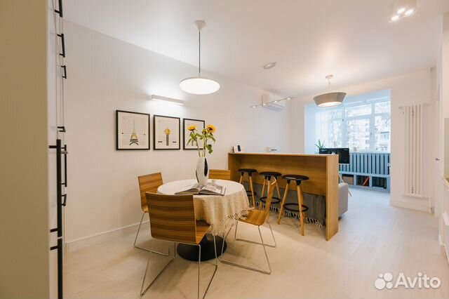 

1-к. квартира, 42 м², 2 кровати