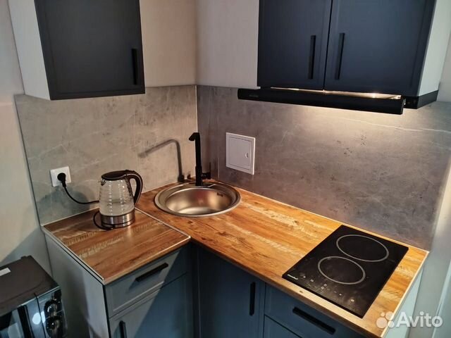 

Квартира-студия, 27 м², 2 кровати