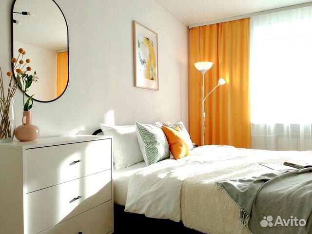 

1-к. квартира, 35 м², 2 кровати