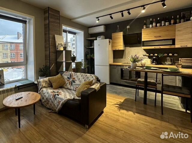 

Квартира-студия, 35 м², 1 кровать
