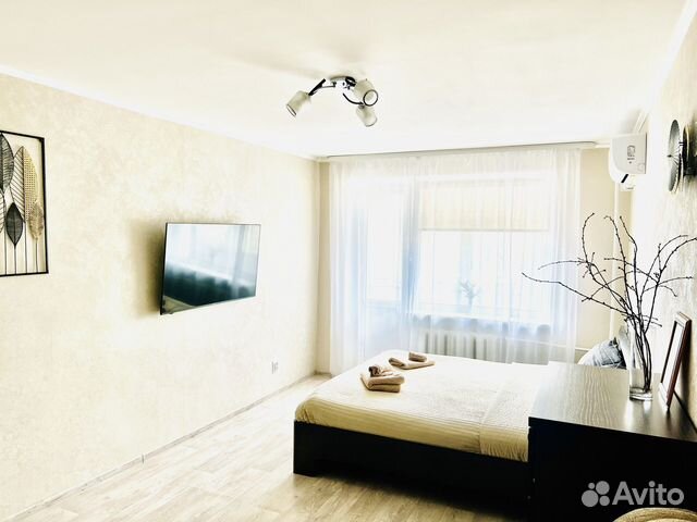 

1-к. квартира, 40 м², 2 кровати