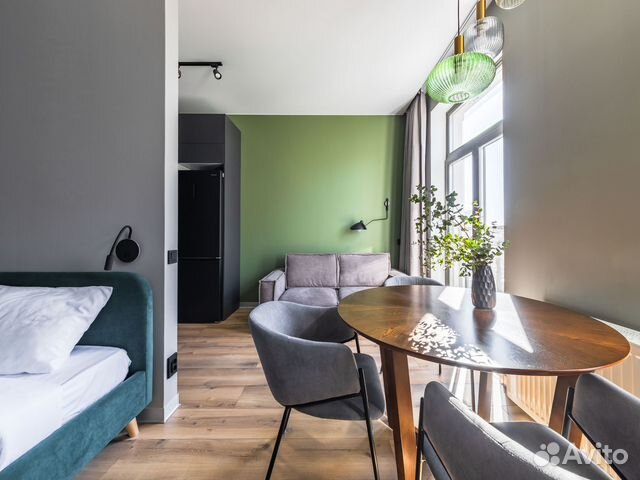 

Квартира-студия, 30 м², 2 кровати