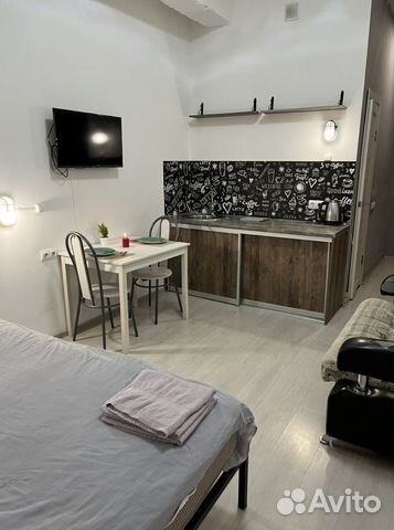

Квартира-студия, 25 м², 2 кровати