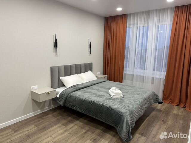 

1-к. квартира, 44 м², 2 кровати