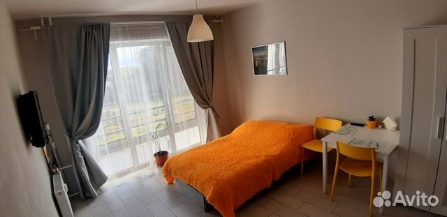 

Квартира-студия, 23,5 м², 2 кровати