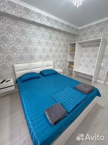 

1-к. квартира, 43 м², 2 кровати