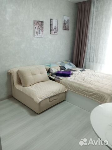 

Квартира-студия, 27 м², 2 кровати