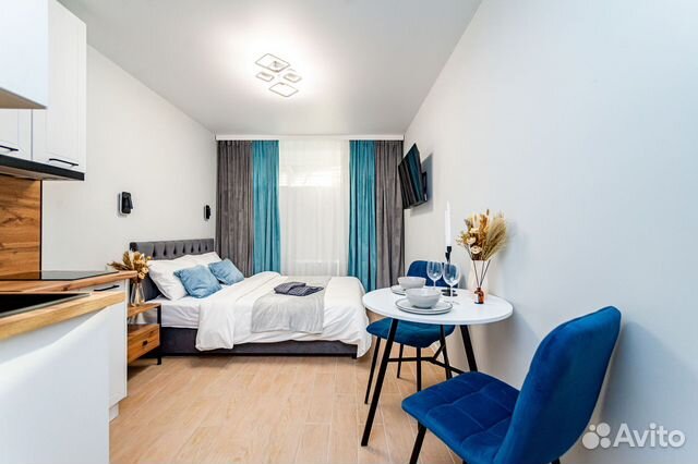 

Квартира-студия, 21 м², 1 кровать