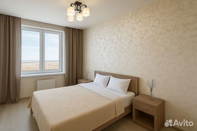 

1-к. квартира, 40 м², 2 кровати