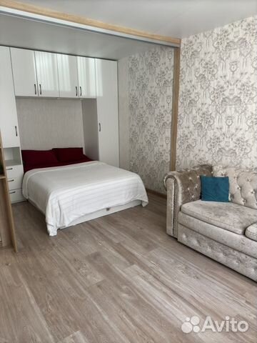 

1-к. квартира, 42 м², 2 кровати