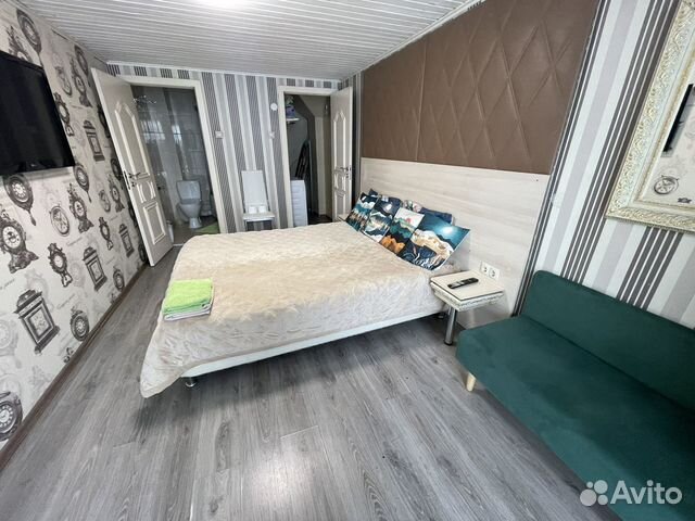 

1-к. квартира, 46 м², 2 кровати