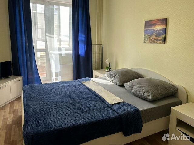 

1-к. квартира, 40 м², 2 кровати