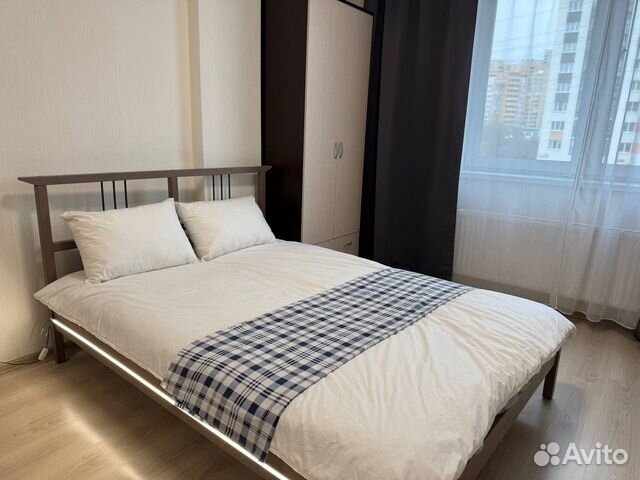 

Квартира-студия, 34 м², 2 кровати
