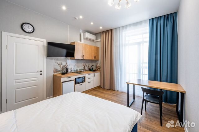 

Квартира-студия, 28,5 м², 1 кровать