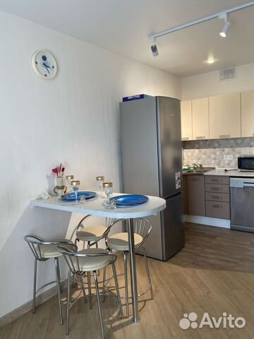 

1-к. квартира, 38 м², 2 кровати