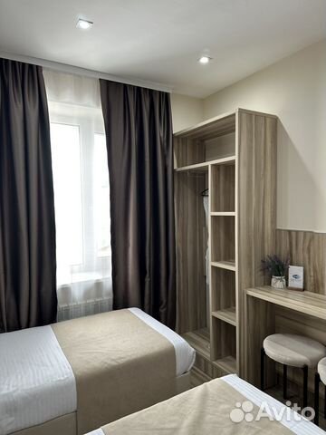 

Квартира-студия в апарт-отеле, 18 м², 2 кровати