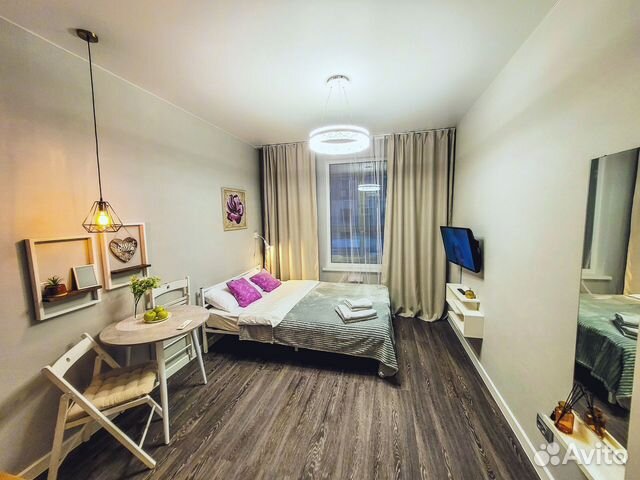 

Квартира-студия, 20 м², 2 кровати