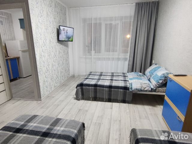 

1-к. квартира, 32 м², 3 кровати