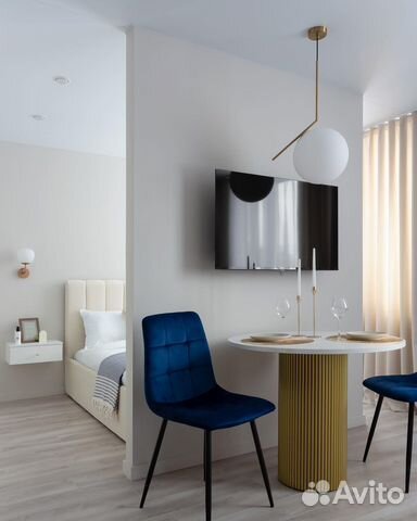 

1-к. квартира, 38 м², 2 кровати