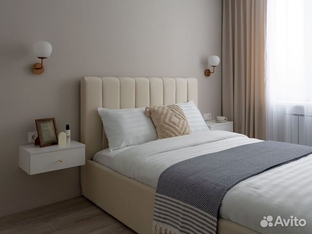 

1-к. квартира, 38 м², 2 кровати