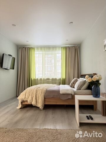 

1-к. квартира, 30 м², 3 кровати