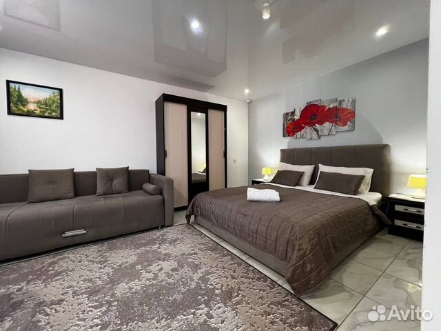 

Квартира-студия, 35 м², 2 кровати