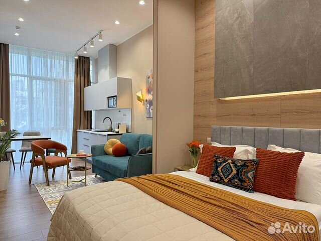 

Квартира-студия, 31 м², 2 кровати