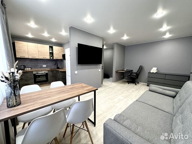 

1-к. квартира, 43,3 м², 2 кровати