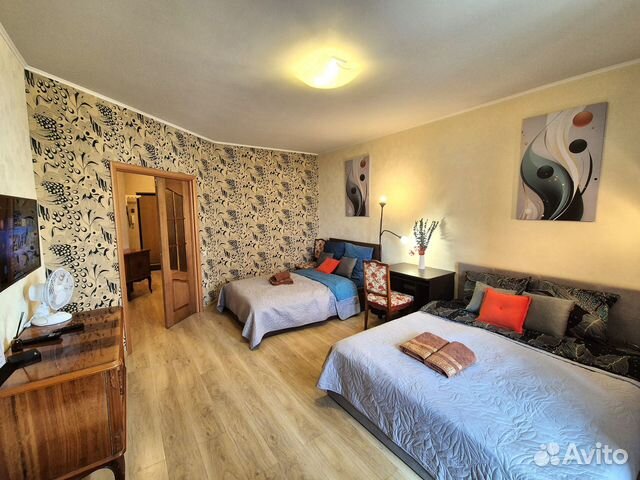 

1-к. квартира, 35 м², 2 кровати