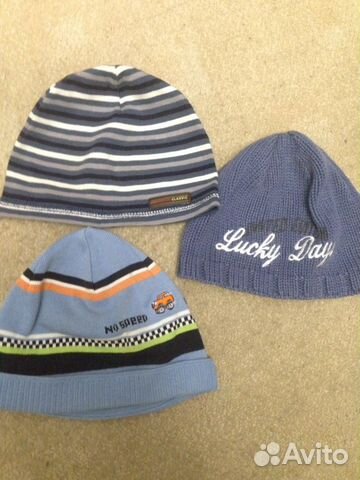 3 шапки и перчатки H&M 3 шапки и перчатки H&M