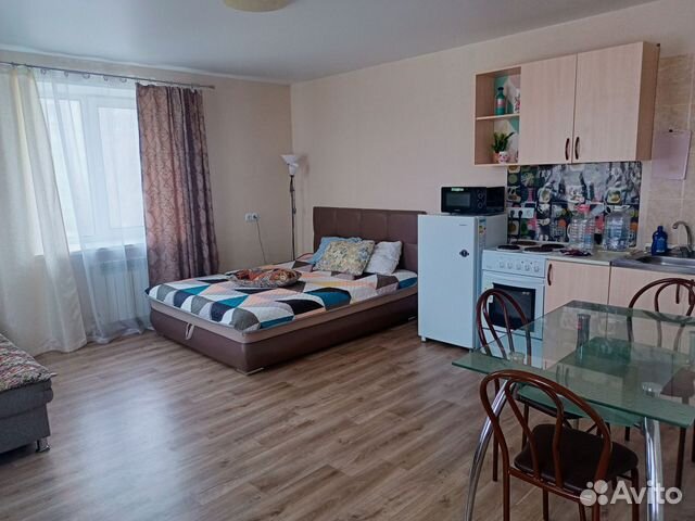 

Квартира-студия, 40 м², 2 кровати